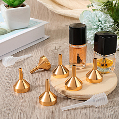 12Pcs Aluminum Funnel Hopper&nbsp;AJEW-GF0010-31G