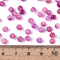 Baking Paint Glass Beads&nbsp;DGLA-T005-01A-10