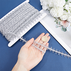 Polyester Lace Ribbon&nbsp;OCOR-WH0078-112B