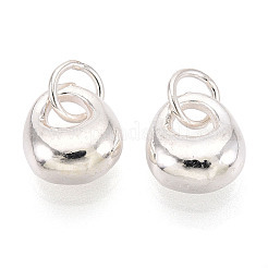 925 Sterling Silver Longevity Lock Charms&nbsp;STER-T008-30S-02