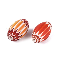 Handmade Millefiori Glass Barrel Beads&nbsp;LS-LA-N002-03G