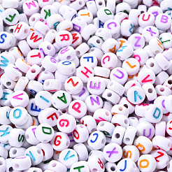 1000Pcs Opaque Acrylic Beads&nbsp;DIY-YW0002-10