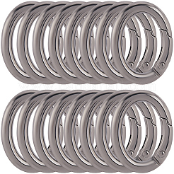 20Pcs Zinc Alloy Spring Gate Rings&nbsp;FIND-SP0004-30B
