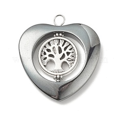 Non-magnetic Synthetic Hematite Pendants&nbsp;PALLOY-JF01514