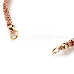 Adjustable Braided Polyester Cord Bracelet Making&nbsp;AJEW-JB00760-03