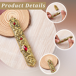 Alloy Rhinestone Needle Storage Boxes&nbsp;FIND-WH20020-235AG