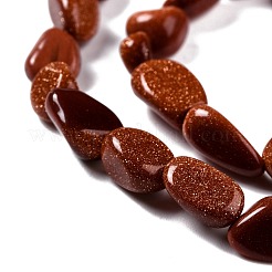 Synthetic Goldstone Beads Strands&nbsp;G-G018-14A