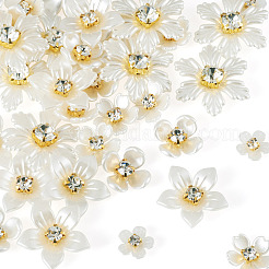 50Pcs 5 Styles Acrylic Cabochons&nbsp;MACR-TA0002-90