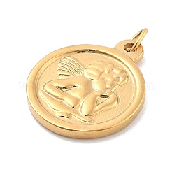 Ion Plating(IP) 304 Stainless Steel Pendants&nbsp;STAS-P379-28G
