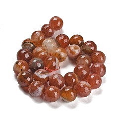 Natural Banded Agate/Striped Agate Beads Strands&nbsp;G-L595-A05-02