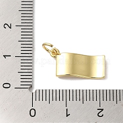 Rack Plating Brass Pendants&nbsp;X-KK-B092-08G