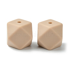 Round/Polygon Food Grade Silicone Focal Beads&nbsp;SIL-F003-06A