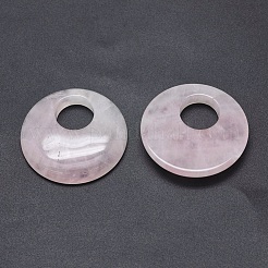 Natural Rose Quartz Pendants&nbsp;G-P384-A