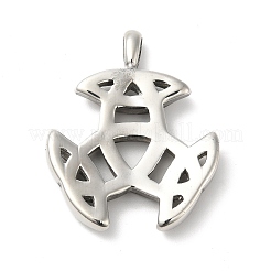 304 Stainless Steel Manual Polishing Pendants&nbsp;STAS-G274-30AS