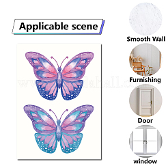 16 Sheets 8 Styles Waterproof PVC Wall Stickers&nbsp;DIY-WH0345-016