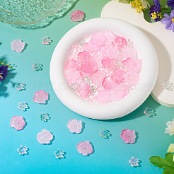 100Pcs 4 Colors Transparent Glass Beads&nbsp;DGLA-TA0001-45