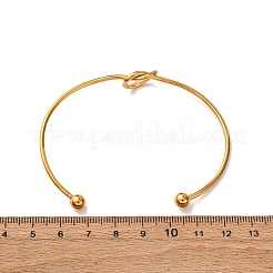 304 Stainless Steel Cuff Bangles&nbsp;BJEW-L706-01G