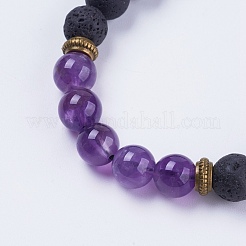 Adjustable Nylon Cord Braided Bead Bracelets&nbsp;BJEW-F308-57B