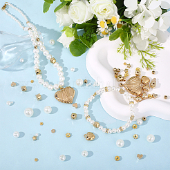 DIY Round Heart Findings Kits&nbsp;DIY-PA0001-19