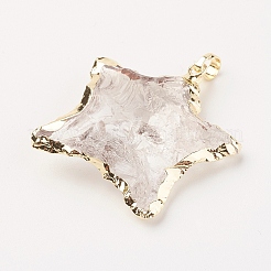 Natural Quartz Crystal Pendants&nbsp;G-G737-20