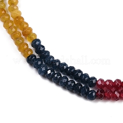 Gradient Color Natural White Jade Beads Strands&nbsp;G-Z069-01H