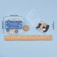 PVD Vacuum Plating 304 Stainless Steel Charms&nbsp;STAS-SC0001-59C