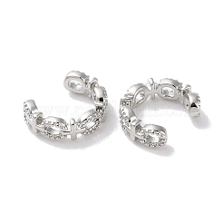 Rack Plated Brass Cuff Earring&nbsp;EJEW-Z043-01P