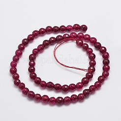 Natural Malaysia Jade Bead Strands&nbsp;G-A147-6mm-A09
