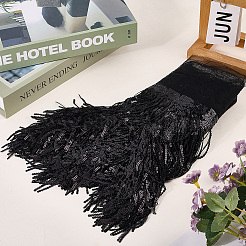 5Yards Tassel Polyester Ribbons&nbsp;SRIB-CY0001-07A