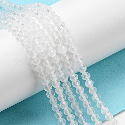Natural Rainbow Moonstone Beads Strands&nbsp;G-G0005-C02