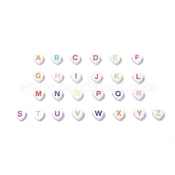 Opaque Acrylic Heart Beads&nbsp;SACR-Q100-M031