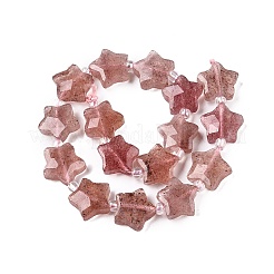 Natural Strawberry Quartz Beads Strands&nbsp;G-T138-183
