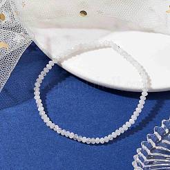 Natural Moonstone Beaded Bracelets&nbsp;BJEW-JB10215-01