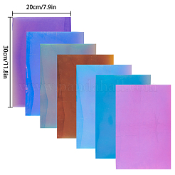 Clear Glitter PVC Vinyl Fabrics&nbsp;DIY-GF0001-71