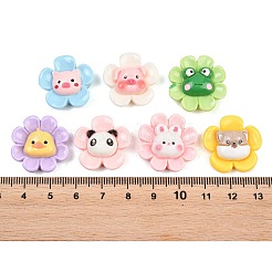 Animal Theme Resin Cabochons&nbsp;RESI-B048-02