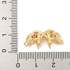 Brass Fold Over Clasps&nbsp;KK-P275-39G