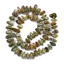 Natural Rhyolite Jasper Beads Strands&nbsp;G-F821-B01-01