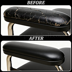 2Pcs Imitation Leather & Sponge Wheelchair Armrests&nbsp;AJEW-CL0002-63B