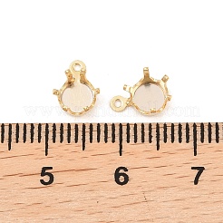 Brass Sew on Prong Settings&nbsp;KK-C163-12G