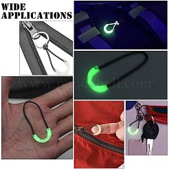30Pcs Luminous Plastic Zipper Pulls&nbsp;FIND-CA0005-31
