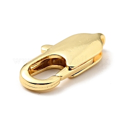 Brass Lobster Claw Clasps&nbsp;KK-G416-14G