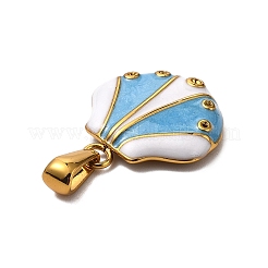 Ocean 304 Stainless Steel Enamel Pendants&nbsp;STAS-P395-01C-G