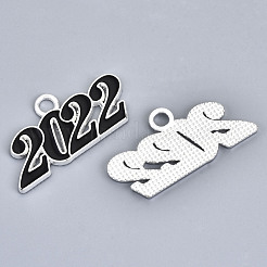 Alloy Enamel Pendants&nbsp;PALLOY-N160-001-01S-RS