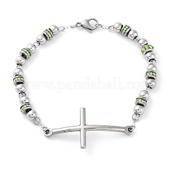201 Stainless Steel Link Chain Bracelets&nbsp;BJEW-A032-01P-01