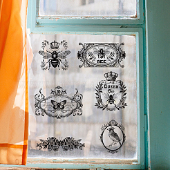 3 Sheets 3 Styles PVC Waterproof Decorative Stickers&nbsp;DIY-WH0404-207
