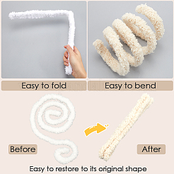 10Pcs 10 Colors DIY Plush Sticks&nbsp;DIY-CP0011-75