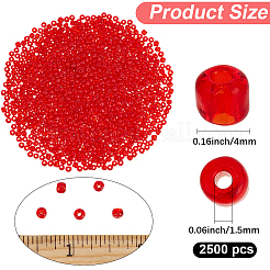 2500Pcs Glass Seed Beads&nbsp;SEED-PA0001-06A