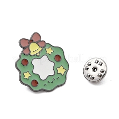 Christmas Theme Zinc Alloy Enamel Pin Brooch for Backpack Clothes&nbsp;LS-JEWB-R003-02EB-02