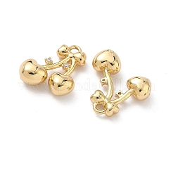 Brass Micro Pave Cubic Zirconia Pendants&nbsp;KK-L260-05G