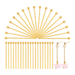 60Pcs 925 Sterling Silver Ball Head Pins&nbsp;STER-PH0003-16G